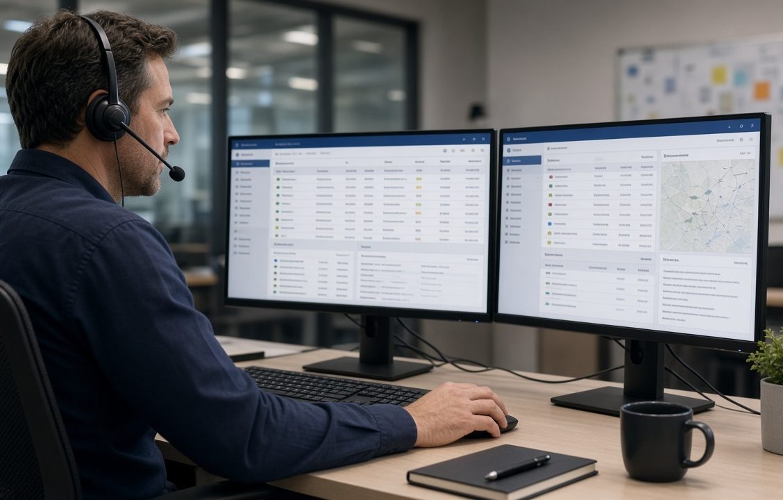 Dispatcher searching and booking loads